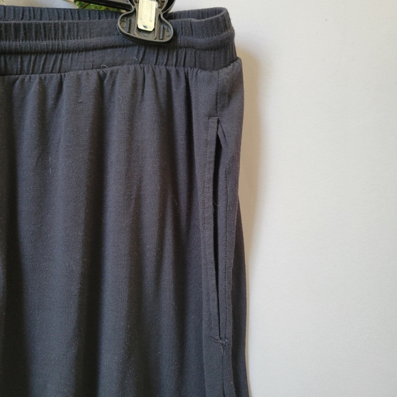 Eberjey Henry Modal Tencel Pajama Lounge Bottoms Pants Black L - Picture 7 of 12